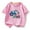 Pink, variant on Frwgonr Baby Boy T-shirts Kids Summer Crewneck T-Shirt Casual Tops Tees Black, Size 0-12 Years