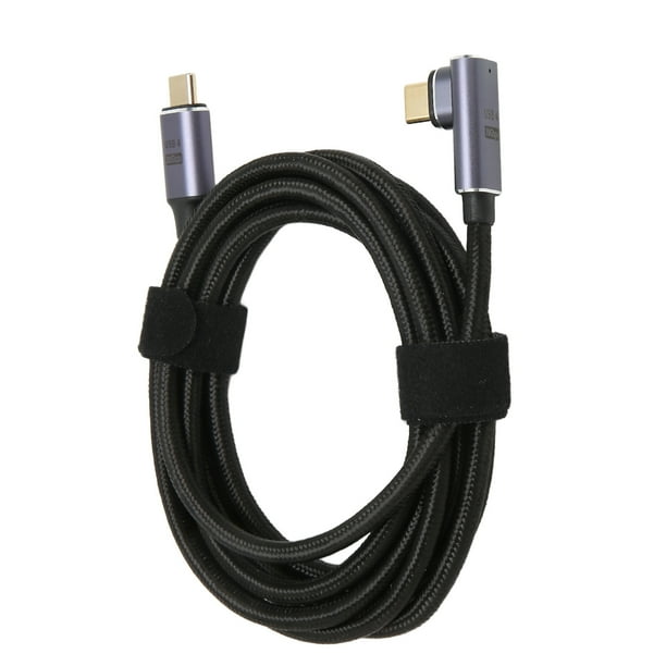 Cable USB C a USB C, cable de datos magnético USB C a USB de EE. UU., cable tipo C, elegante y moderno