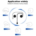 thumbnail image 3 of Sywqhk Auriculares inalámbricos para casco 5.0 compatibles con Bluetooth para motocicleta con reducción de ruido M5H, 3 of 9