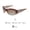 C1 Brown Frame Double Dried, variant on Polarized Sunglasses for Women Men, Retro Fashionable Driving Sun Glasses with TAC Lens, UV Protection Eyewear for Outdoor Sports, Travel, Fishing