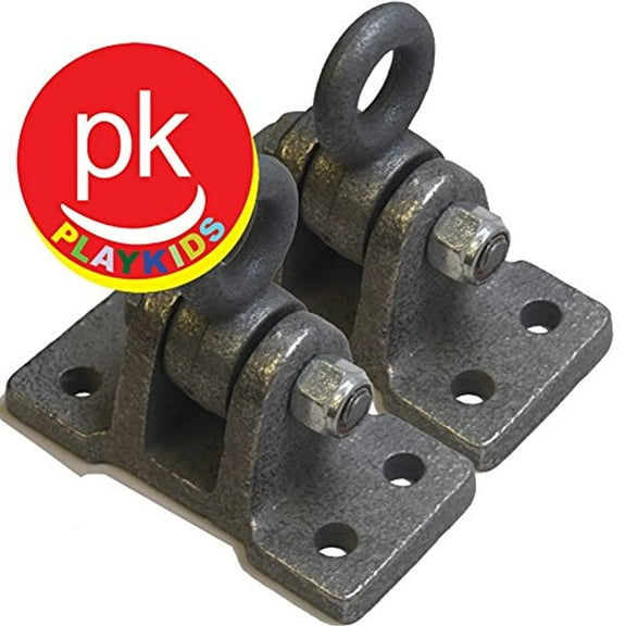 Playkids Commercial Swing Hangers Pair of Two 4 Bolt for Swing Set Playground
