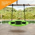 thumbnail image 6 of Goplus 40'' Flying Saucer Tree Swing Indoor Outdoor Play Set Swing for Kids Green, 6 of 12