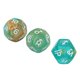 thumbnail image 3 of Juego de 3 dados astrológicos de 12 caras con purpurina y runas fáciles de leer para juegos de mesa, juguetes tipo 4, 3 of 14