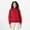Red, variant on Women Neck Soft Knit Sweater Autumn Winter Lined Pullover Top Mens Thermal Long Sleeve Long Mens Thermal Tops Women Long Sleeve Insulated Shirts for Men Thermal Ski Underwear for Men Lined