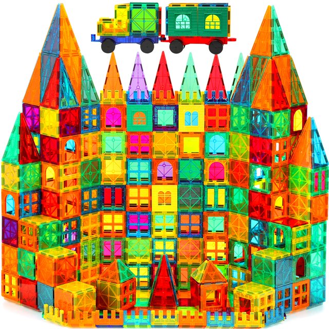 Azulejos magnéticos CuteTiger, 100 unidades, juguetes magnéticos de construcción para niños