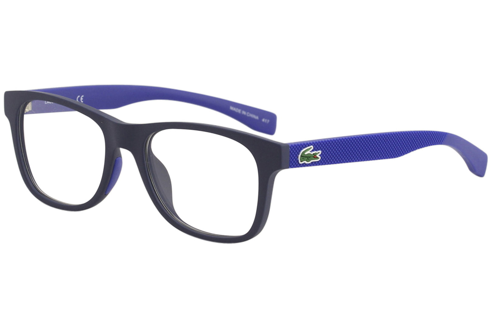 lacoste blue eyeglasses