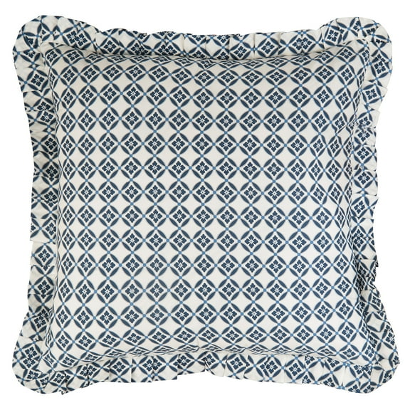 Colonial Williamsburg Stafford Royal 100% Cotton Euro Pillow Sham 26" x 26"