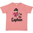 thumbnail image 3 of Inktastic I'm the Captain Pirate Girl Girls Toddler T-Shirt, 3 of 5