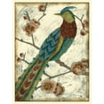 thumbnail image 2 of Zarris, Chariklia 12x14 Gold Ornate Wood Framed with Double Matting Museum Art Print Titled - Embroidered Pheasant I, 2 of 4