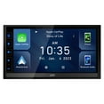 thumbnail image 2 of In-Dash 6.8" WVGA Touchscreen Double DIN Head Unit Bluetooth USB/HDMI HD Radio Digital Media Receiver, 6.5" 300 Watt Peak Power 2-Way Car Audio Coaxial Speakers (QTY 4) with 16 Gauge 50 Ft Wire, 2 of 4
