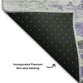 thumbnail image 3 of Addison Rugs Mayfield Washable Transitional Modern Purple Rectangle Rug, 8' x 10', 3 of 6