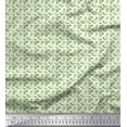 thumbnail image 1 of Soimoi Polyester Crepe Fabric Leaves & Floral Shirting Print Fabric by Yard 52 Inch Wide, 1 of 1