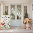 thumbnail image 3 of Welcome Summer Spring Garden Flags for Outside, Wildflowers Flowers with Butterfly Yard Decoration, Small Seasonal Outdoor Decor for Wedding Anniversary Farmhouse Holiday,12.5x18 Double Sided, 3 of 6