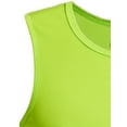 thumbnail image 7 of Expert Brand USA-Made Men's Oxymesh™ Athletic Sleeveless T-Shirt, Key Lime, Large, 7 of 7