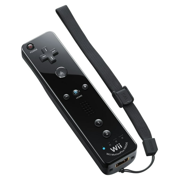 Nintendo Wii Console with Motion Plus Controller, Black