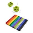 thumbnail image 4 of Learning Mathlink Cubes, Powiller Math Counting Cubes for Early Math Games, Connecting Blocks Math Manipulatives Educational Toy for Toddles Kids ,Snap Cubes - Set of 110, 4 of 7