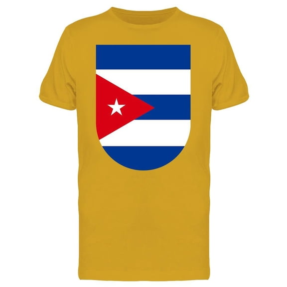 Cuba Shield T-Shirt Men -Image by Shutterstock, Male 3X-Large