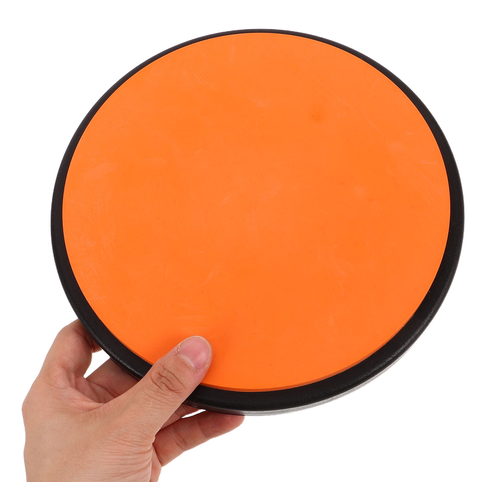 HEANUJJ Portable Silent Rubber Drum Practice Pad with Carry Bag, Quiet Snare Drum Pad for Effective Drumming Practice