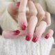 thumbnail image 1 of Use uñas hechas a mano flash arco manicura terminado pegatina de uña desmontable uña postiza pieza de uña, 1 of 5