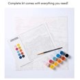 thumbnail image 3 of Plaid Kit de peinture moderne par numéro, Prairie de Tournesol, 3 of 6