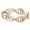 Gold, variant on Women's Harajuku Jigsaw Puzzle Ring