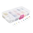 thumbnail image 3 of Map Tacks Push Pins Plastic Head with Steel Point, 4mm, 500 Pieces, 3 of 5