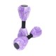 thumbnail image 4 of 2 mancuernas acuáticas de espuma para piscina, mancuernas para gimnasio Violeta y blanco, 4 of 9