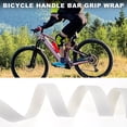 thumbnail image 3 of Cinta para manillar de bicicleta antideslizante, cinta de agarre para manillar blanca 1 par, 3 of 6
