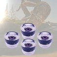 thumbnail image 1 of 70mm patinetas ruedas longboard wheels rodamientos pu al aire libre estándar suave dureza 80A LED Flash para deportivo Cruiser Street Patina Púrpura negro Macarena Ruedas de patineta, 1 of 8