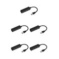 thumbnail image 2 of Tholdsy Ethernet Splitter Cable 1 Male to Female PVC 4x for Laptop Computer Type2 NO2, 2 of 6
