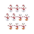 thumbnail image 3 of Abbraccia 5x10Pcs Ornaments Funny Christmas Snowman Tumbler for Yard Indoor Outdoor Home snowman, 3 of 10