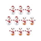 thumbnail image 2 of Vaso decorativo de muñeco de nieve para decoración del hogar, vaso oscilante de Navidad divertido, juguetes para el hogar y al aire libre, 10 Uds., 2 of 8