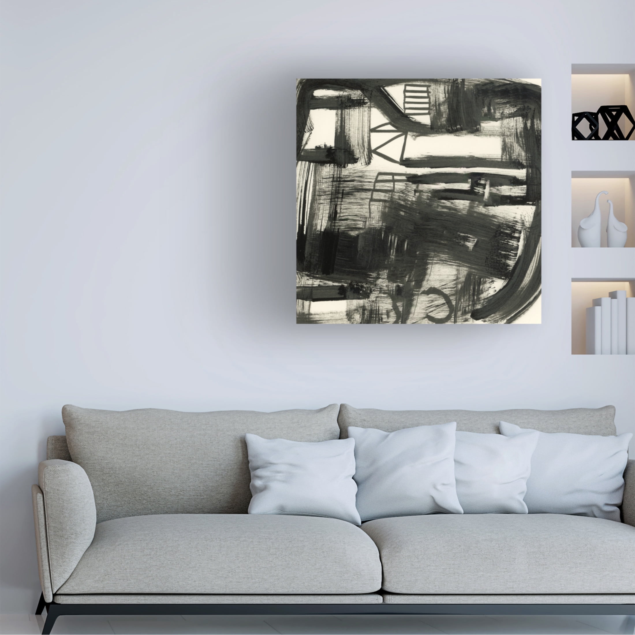 Trademark Fine Art Dan Hobday Market Canvas Wall Art