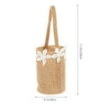 thumbnail image 5 of CIMAXIC Wedding 2pcs Flower Candy Storage Case Wedding Linen Basket Beautiful Candy Storage Bags,9.06"X3.15"X4.53", 5 of 5