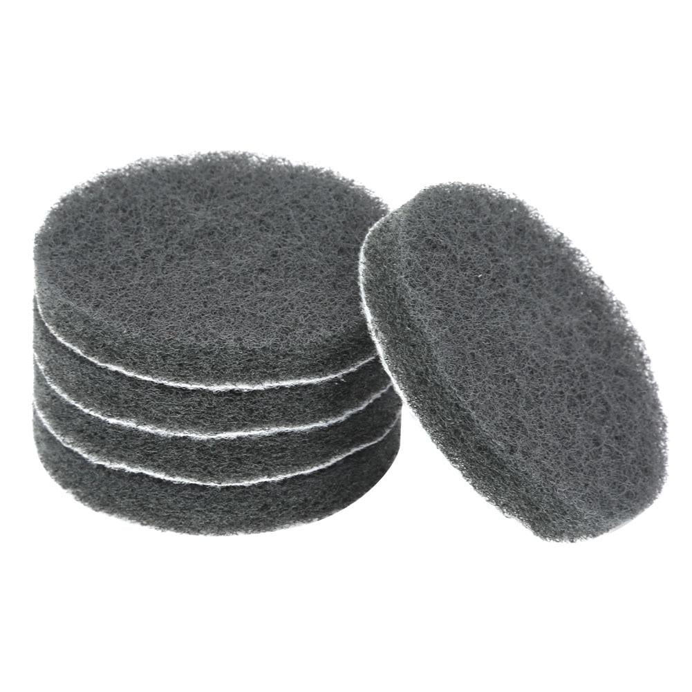 Cergrey Scouring Pad Scotched Abrasive, Abrasive Hand Pads, 5pcs 75mm