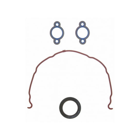Timing Cover Gasket Set - Compatible with 2003 - 2007 Chevy C5500 Kodiak 8.1L V8 2004 2005 2006