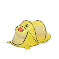 thumbnail image 1 of Tienda de campaña para dormir para niños en interiores, diseño de pato amarillo con dibujos animados, 1 of 5