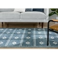 thumbnail image 6 of Well Woven Parna Blue Moroccan Tribal Area Rug 8x10 (7'10" x 9'10"), 6 of 8