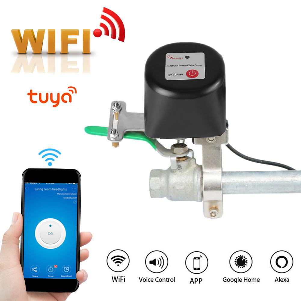 Details about   Smart WiFi Water Gas Handle Valve Controller for Alexa for Google Home/Tuya Hot 