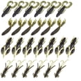 thumbnail image 3 of Señuelos De Pesca 25pcs Silicona Carpa Lubina Pesca Camarón Gusano Señuelo Cebo Conjunto Verde Oscuro Fyydes Shrimp Lure, 3 of 3