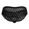 thumbnail image 3 of CandyMan Fashion Briefs style 99855 Color Black Size S/M, 3 of 5