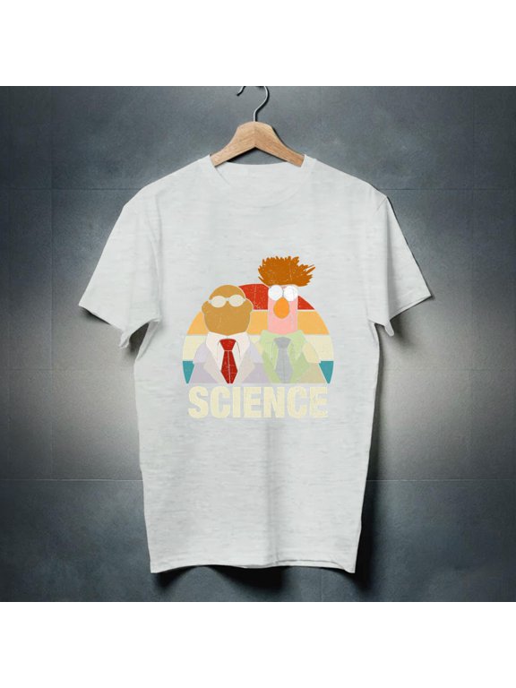 Muppets Science Bunsen And Beaker Unisex T-Shirt, Funny Science Shirt, Muppet Shirt, Teacher Shirt, Kindergarten Shirt, Teacher's Day Gift, unisex soft-style t-shirt