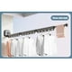 thumbnail image 1 of Ganchos para colgar tendedero plegable de pared con ventosa, barra para ropa de balcón sin perforaciones con barra telescópica invisible., 1 of 1