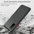thumbnail image 5 of Case for Samsung Galaxy S21 Plus Thin Shockproof Phone Case PC Back TPU Bumper [Protect from Fingerprint/Shock/Scratch/Slip] Translucent Matte Phone Cover for Samsung Galaxy S21 Plus-Black, 5 of 7