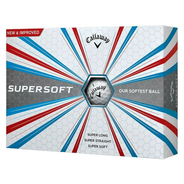 Callaway Golf Callaway 2017 Supersoft Golf Balls, Prior Generation