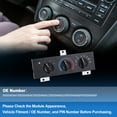 thumbnail image 3 of Módulo de panel de control del calentador de aire acondicionado Unique Bargains para Ram 1500 2500 3500 1998-2002 Unidad de clima HVAC No. 55055459AF/55055459AE/55055466AC/55055466AD, 3 of 7
