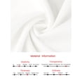 thumbnail image 7 of DARING DIVA Women's Work Sleeveless Button Down Blazer Waistcoat XL White, 7 of 7