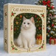 thumbnail image 2 of Christmas Cat Toy Advent Calendar 2025 Cute Cat Calendar with 24 Boxes Artistic Holiday Ornament for Boys Girls Adult, 2 of 4