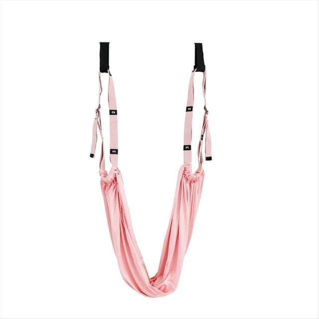 Cinturón de Yoga para Danza, Entrenamiento de Cintura Baja, Ayuda A Flexionar la Espalda, Flexibilidad, Estiramiento de Piernas, Correa para Ballet, Color Rosa.