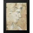 thumbnail image 2 of Harper, Ethan 15x18 Black Modern Framed Museum Art Print Titled - Roman Fresco I, 2 of 5
